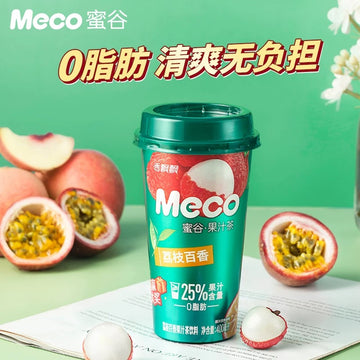 Meco Litchi and Passion Flavored Tea Drink