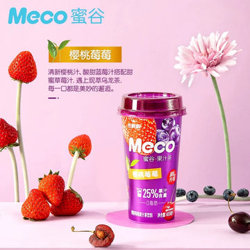 Meco alla Fragola e Mirtilli