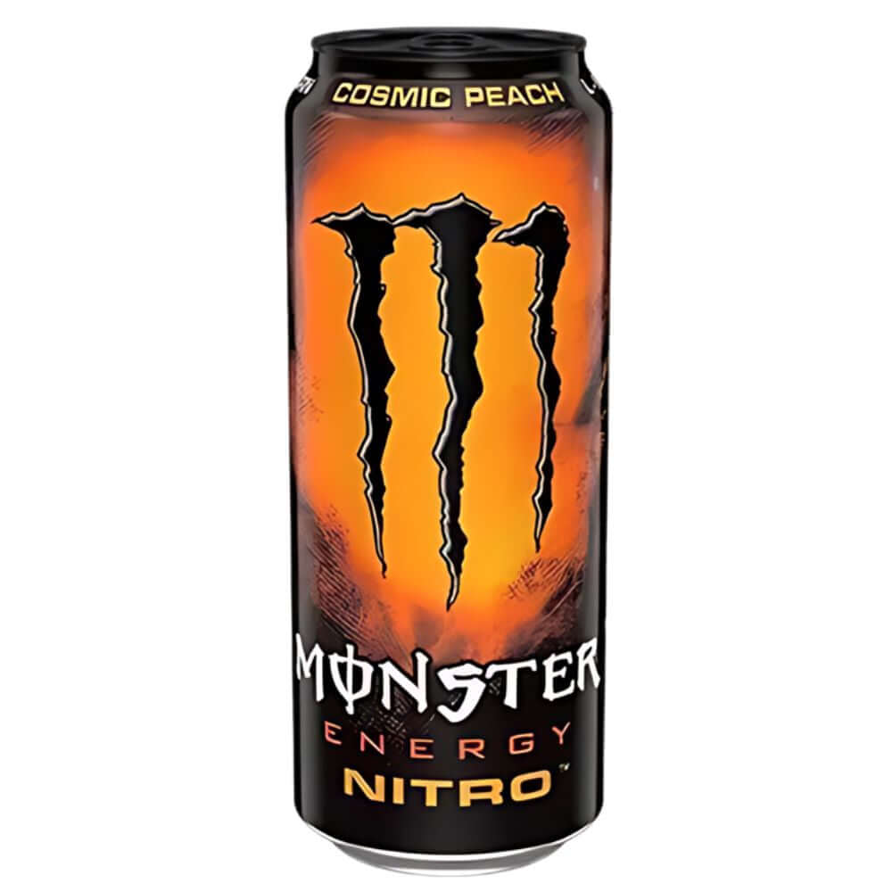 Monster Energy Nitro Cosmic Peach, energy drink al gusto di pesca da 500ml
