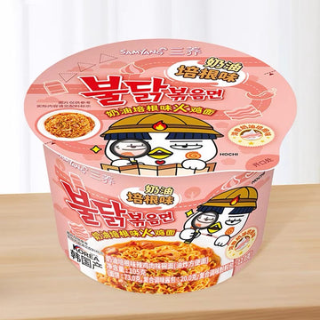 Buldak Rosé Carbonara Bacon bowl 105g