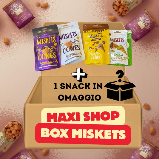 BOX MISKETS 4 Pezzi + 1 Omaggio