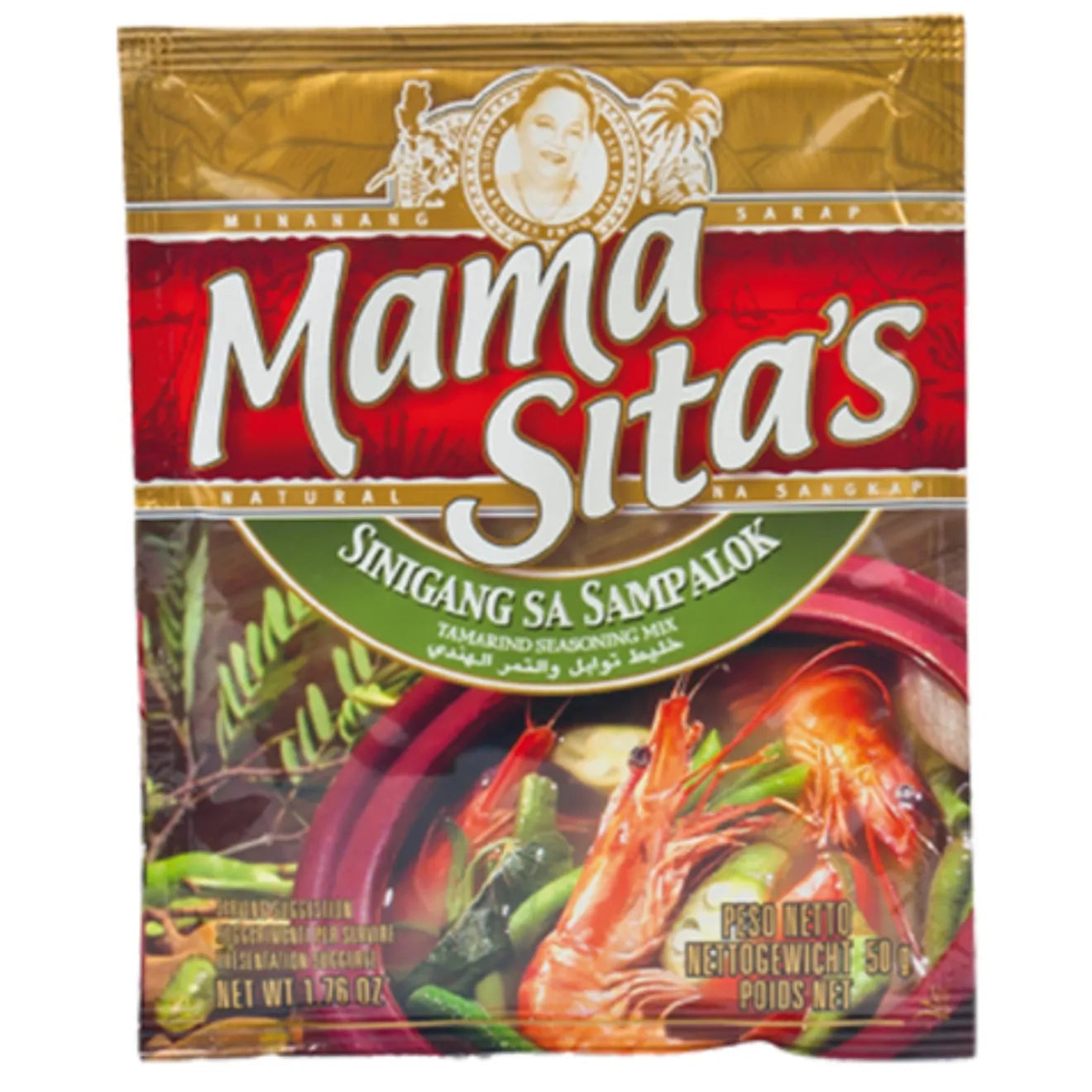 MAMA SITA'S - MIX PER SINIGANG SA SAMPALOK - ZUPPA ACIDA DI TAMARINDO - 50G