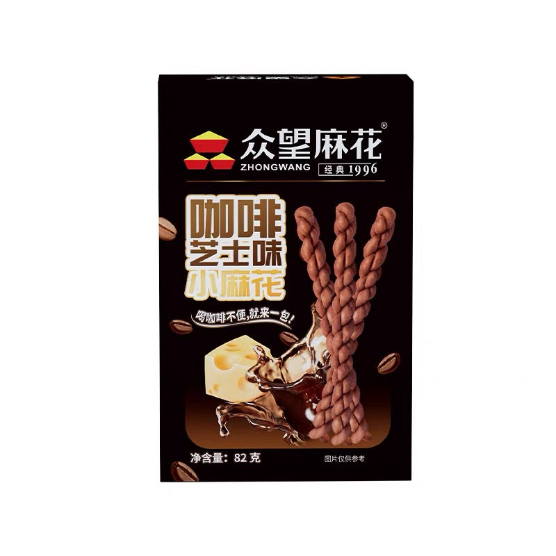 Wheat, coffee and cheese braids 82g