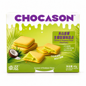 Biscotti cocco pandan