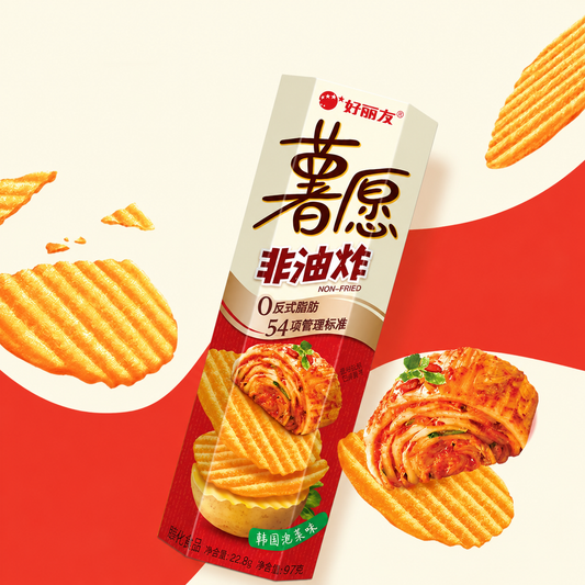 Patatine Orion al gusto kimchi, 97 g