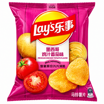 Lay’s patatine al gusto pollo e pomodoro 70g