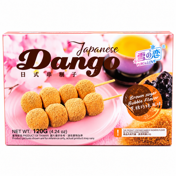 Dango Giapponesi al gusto di Bubble Tea (Zucchero di Canna)120g