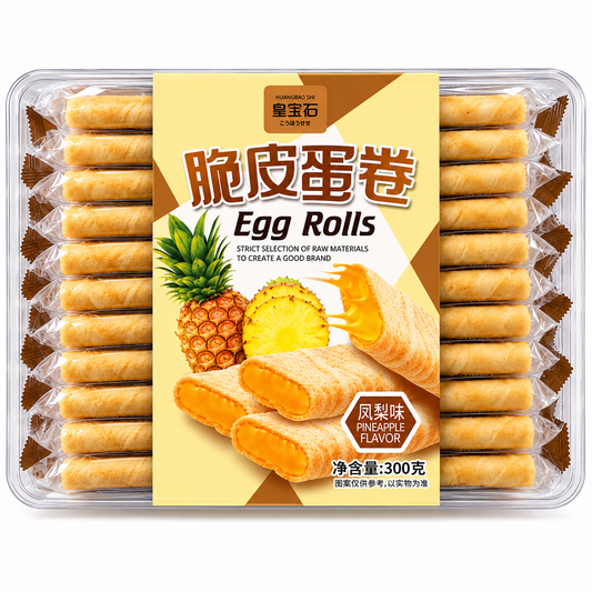Biscotti ripieni di ananas 300g