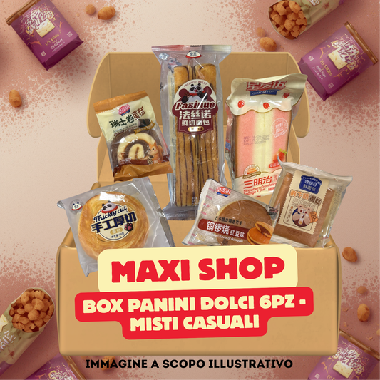 Sweet Bun Box 6pcs