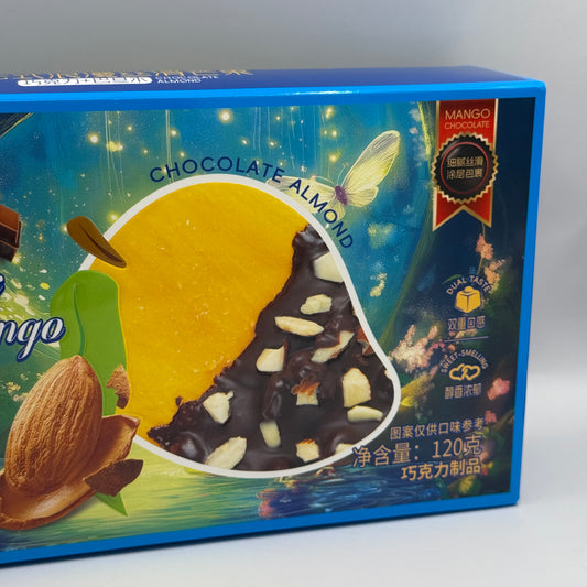 Mango ricoperto di cioccolato