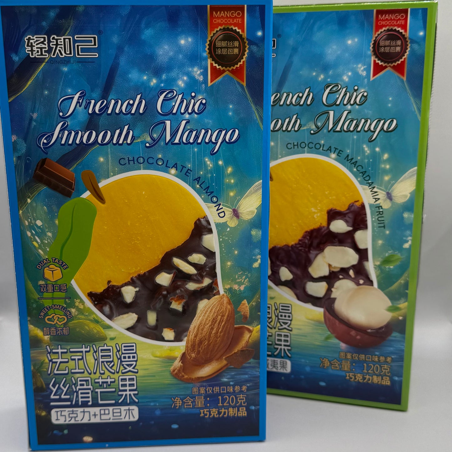 Mango ricoperto di cioccolato