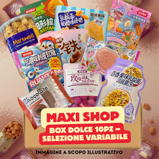 Snack Dolci Asiatici 10 Pezzi