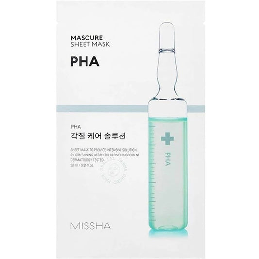 Missha – Maschera in tessuto peeling Mascure PHA, 28 ml