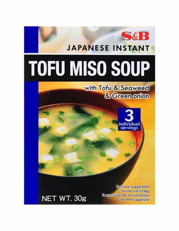 S&B – MISO SOUP WITH TOFU, SEAWEED AND GREEN ONION – 33 G