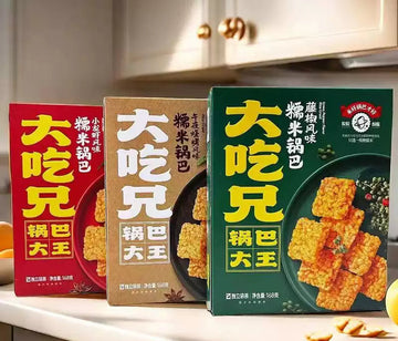 Rice and corn snacks